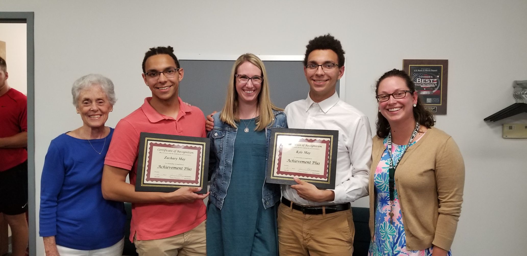 Mays win Results Plus Awards